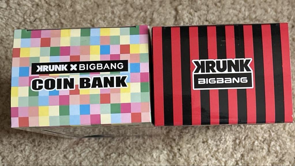 [USED] KRUNK BIGBANG COIN BANK T.O.P TOP