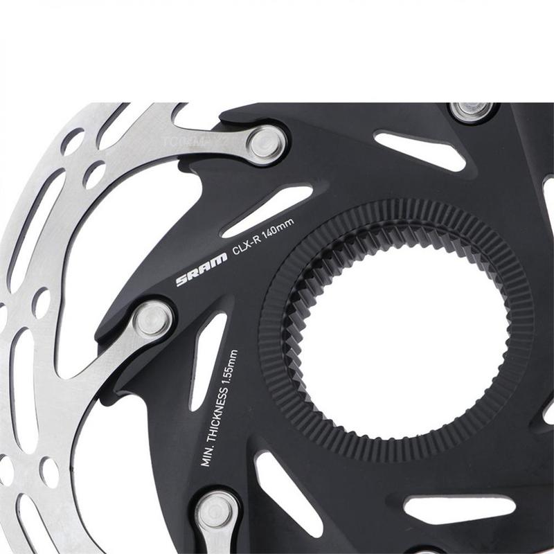 Rennrad CLX-R Center Lock Scheibenrotor Mountainbike 6 Loch 140 160MM Hydraulischer Bremsbelag