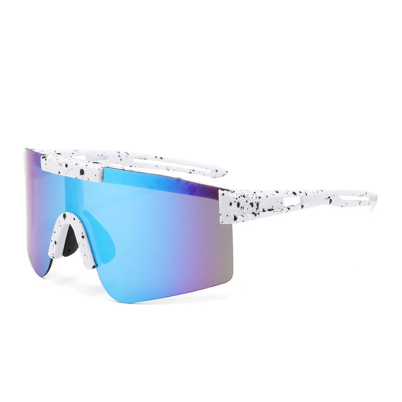 European and American cycling outdoor windproof glasses sports cycling sunglasses colorful sunglasses mountaineering glasses UV protection