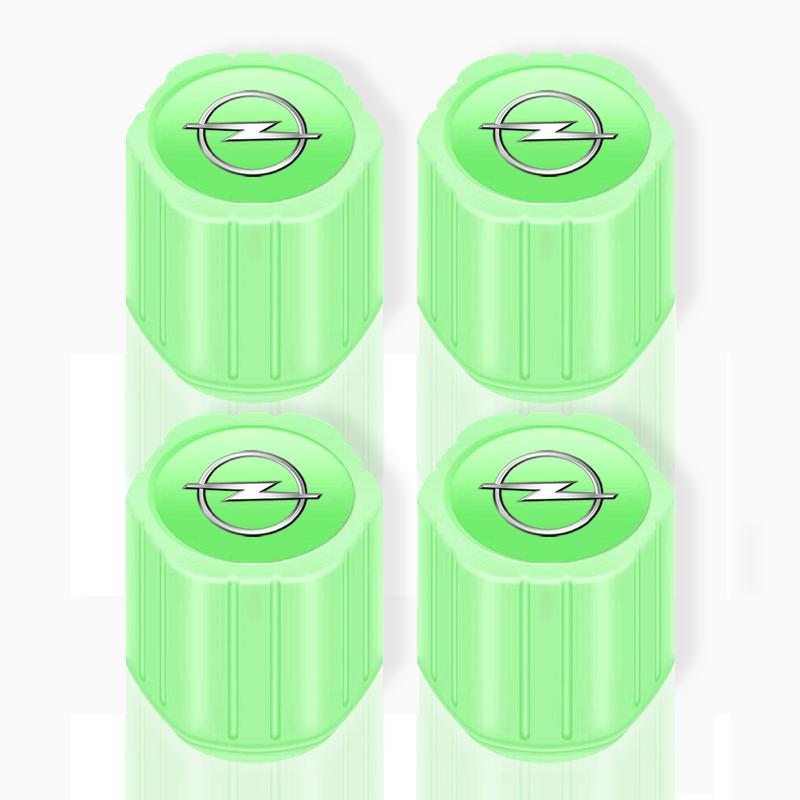 Leuchtende Autoreifenventilkappen Fluoreszierende Motorradradreifen Für Opel Astra j Insignia Astra g Corsa Zafira b Mokka Vivaro Meriva