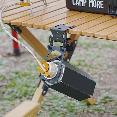Gasflaschenhaken Outdoor Mehrzweck-Gastankhaken Mit Aufhängeplatte Flaschenöffner Campingtisch Gaskocher Tankhaken