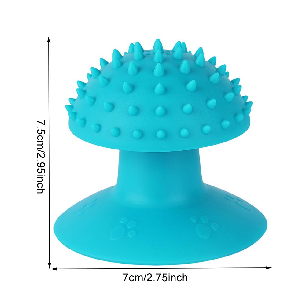 Suction Cup Cat Scratch Tickle Cat Comb Soft Wall Corner Massage Combs Scratcher Massage Brush for Long & Short Fur Kitten Cats