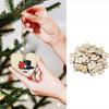 Hearts Valentine's Day Gift Garland Wooden Pendants 100PCS