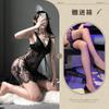 New sexy underwear sexy gathering perspective chest pad steel tray suspender lace backless home
