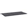 vidaXL Gartenbank-Auflage Anthrazit 120x50x3 cm Oxford-Gewebe