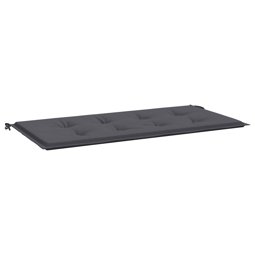 vidaXL Gartenbank-Auflage Anthrazit 120x50x3 cm Oxford-Gewebe