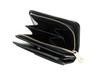 Paul Smith Swirl Stripe Slot Bifold Black Women's Wallet,