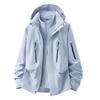 Couple's 3-in-1 Winter Shell Jacket with Detachable Fleece Liner - Windproof & Waterproof
