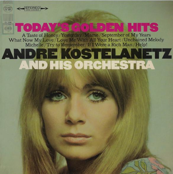 

LP Record ANDRE KOSTELANETZ Todays Golden Hits CS9334 COLUMBIA 196 US Pop Used