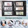 Album Colectie Valută Mondială Bancnote, Suporturi pentru Bancnote pentru Colecționari, Liant Carte de Colecție Clasică pentru Bancnote de Hârtie