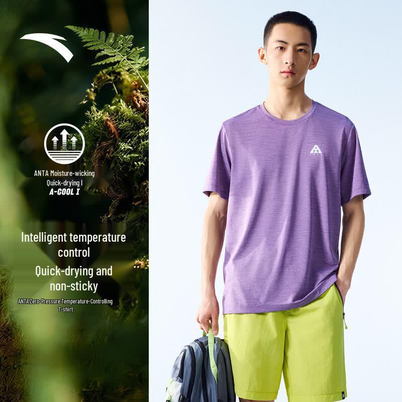 Anta Men's Quick-Dry Outdoor Training T-Shirt