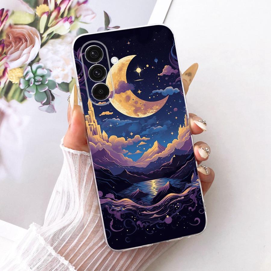 For Samsung A23 A36 A56 5G Case Soft Silicone Protective Bow Flower Phone Case For Samsung A26 A 36 A 56 5G Cover Coque