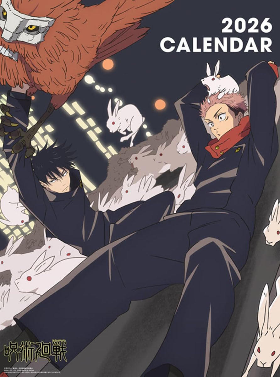 

TV Anime 2026 Wall Calendar Jujutsu Kaisen CL-019