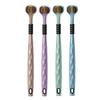 2-Pack Manual Toothbrushes, Deep Clean, Triple Layer Wrapped, Ultrafine Fiber Bristles, Oral Care, Personal Hygiene, Home Health Supplies