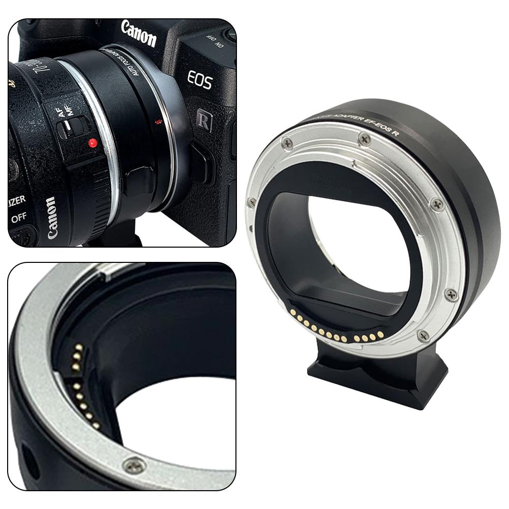 EF-EOSR Auto Focus Lens Adapter IS Image Camera Autofocus Converter Ring Support EXIF for Canon EF EF-S Lens To EOS R RF Mount