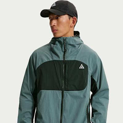 Nike Quick Dry Clothing Men s Mineral Slate Blue/Black Cloud Green/Mou L