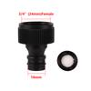 EU 3/4” Thread Quick Connector Car Washing Universal Hose Nipple Adapter 1/2" 5/8" 1" Pipe Fast Joint Garden Water Filter Mesh