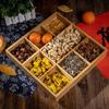 Ruhan Divided Dried Fruit Tray with Lid