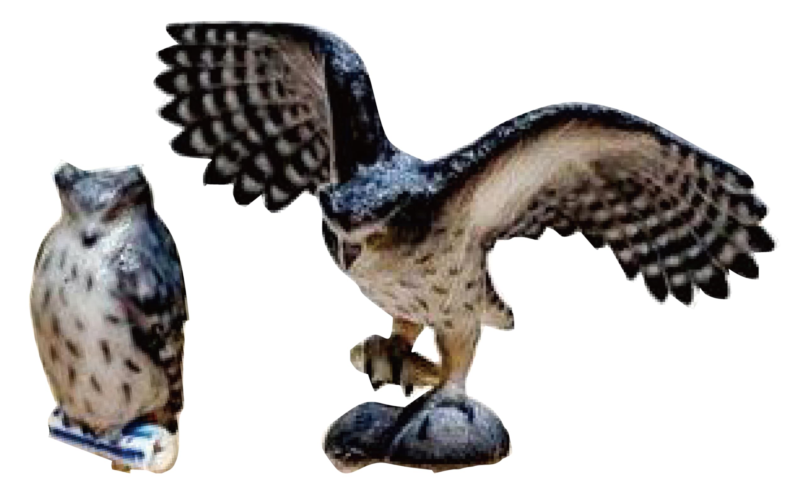 KATO Scale Fish Owl Diorama Supplies 1/87 Blakiston s 6-609