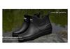 Men's Waterproof Non-slip Rubber Short Rain Boots – Wear-resistant, Soft Sole, Korean Style for Outdoor Use.
