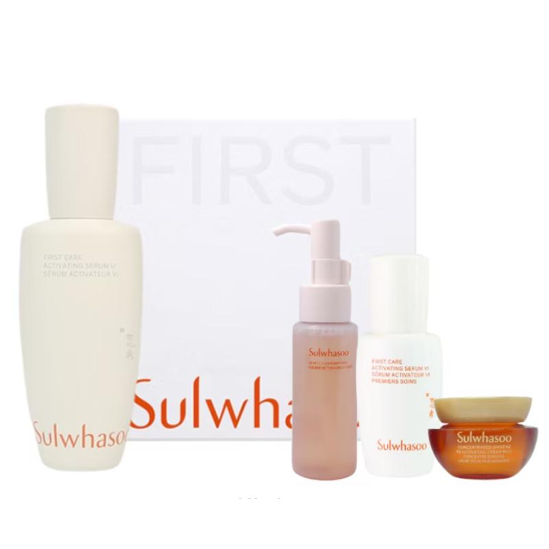 

[Sulwhasoo] Активирующая сыворотка First Care VI, 90 мл – сияние, увлажнение, омоложение (Подходит для всех типов кожи)