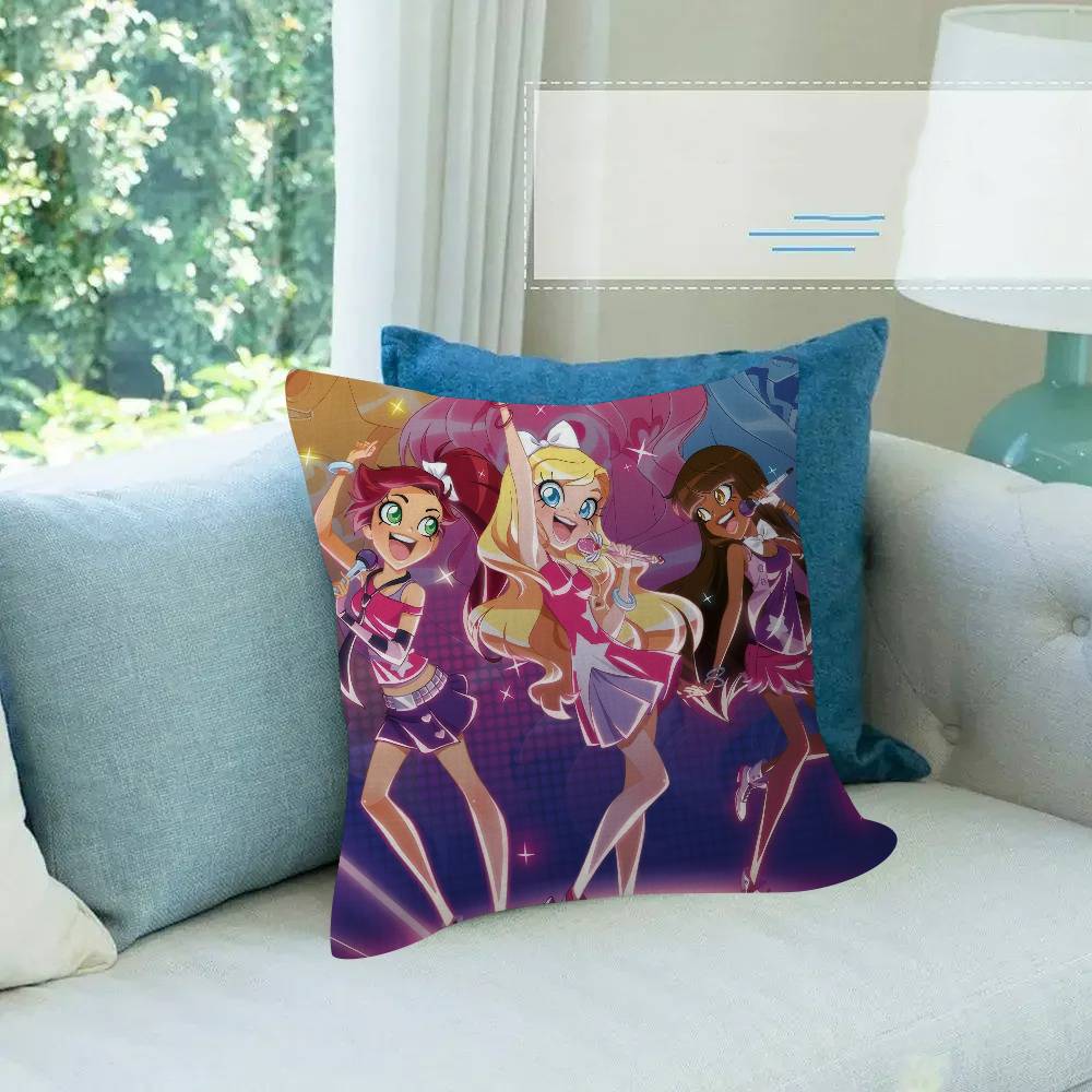 LoliRock Cartoon Anime  Maple Design Cushion Cover Happy Autumn Harvest decor Holiday Decorati Pillow Cover