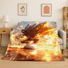 Classic Game S-Sonic Cartoon Soft Flannel Throw Blanket,Cozy Blanket for Bed,Couch,Sofa,Bedroom,Living Room,Travel,Picnic Kids