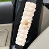 Cartoon Protector Strap Plush Belt Pad New Car Seat Belt Cover