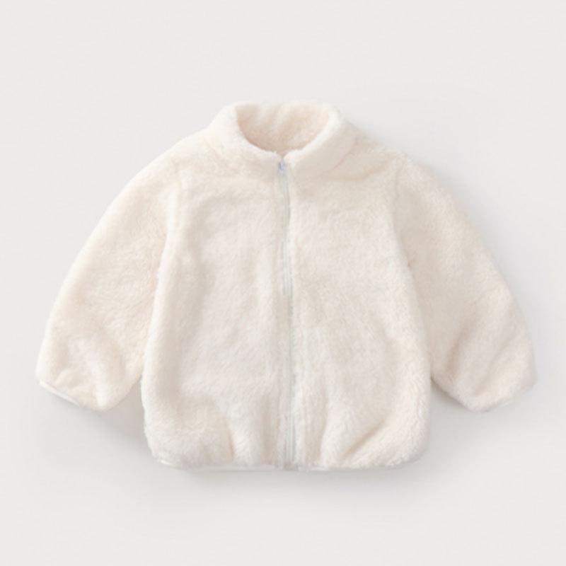 Rosa Mädchenjacken Herbstmantel Winter Thermofleecejacke Kinder Kinder Mäntel Warme Oberbekleidung