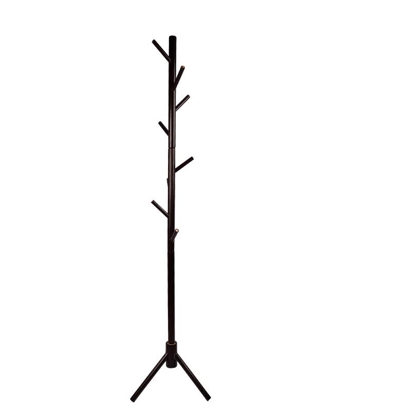 Minimalist Solid Wood Coat Rack Free Standing Hanger For Living Room And Bedroom Simple Clothing Hat Stand Easy Assembly Storage Solution