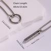 Stainless Steel Male Necklaces for Man Rune Pendant Necklace Man Vikings Accessories Collar Hombre Fathers Day Gifts