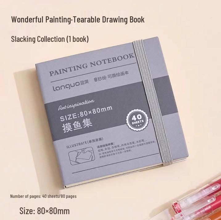 

Портативный скетчбук Zun Jue 300 г из 100% хлопка для студентов-художников - Мини-книга для рисования акварелью