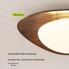 "Nordic Wood Grain Ceiling Lamp for Bedroom & Kids' Room"