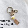 Neko Metal Backpack Pendant Mobile Decoration Lucky Cat Keychain Amulet Key Lanyard Car Keyring