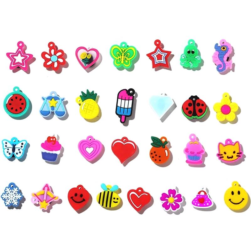 Bike Wheel Spoke Decoration Multicolor Cute Clip For Kids Bike Wheel Accessories Decoration Children Gift Bicycle Beads Clip