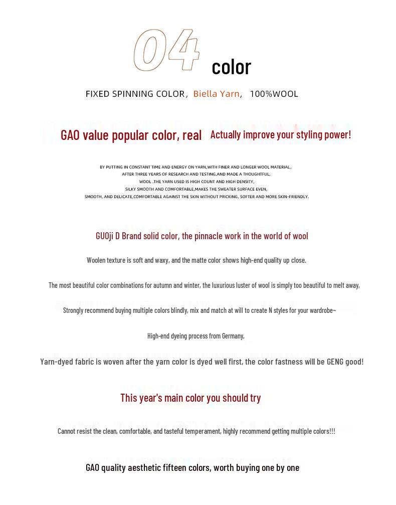 2025 Women's 100% Wool Seamless Slim Fit One-Shoulder Fine Knit Sweater, Machine Washable, 18 Gauge Yangzi Yarn