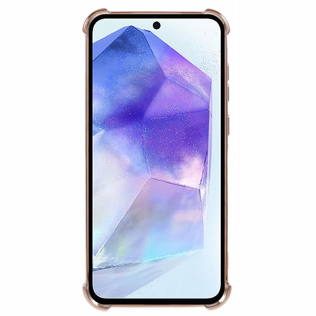 For Samsung Galaxy A35 5G Case TPU Glitter Phone Cover with Kickstand and Mirror