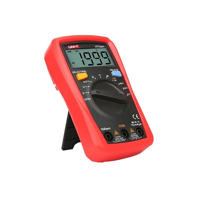 UT33A UT33B UT33C UT33D Plus Pocket Multimeter Digital Ammeter Voltmeter Professional Resistance Measure Multi Meter Tools