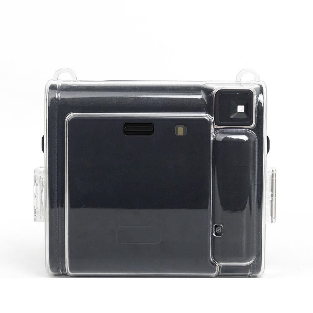 [Film Lab] Instax Square SQ40 Transparent Case Camera Protective Case with Strap CAA10