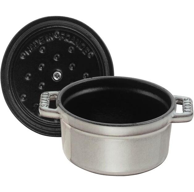 Мини-кокотница Zwilling Staub круглая 10см графитовый серый 250мл (40500-106-0)