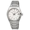 SEIKO Sapphire 100M Water Simple Overseas Model Watch, Quartz, Crystal, Resistant, Design, Women's, Silver, SUR573P1, [ D]