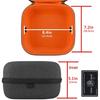 AKG Q701, K701, K702, K712, K601, K603, K612, K550, K551 headphone carrying case/bag with room fo...