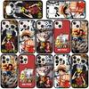 Phone Case for iPhone 17 15 16 Plus Redmi Note 14 12 11 13 Pro Max Huawei P30 P20 Lite Y9 OPPO A60 A80 A54 Cartoon Roronoa Zoro One Luffy Pieces Cover