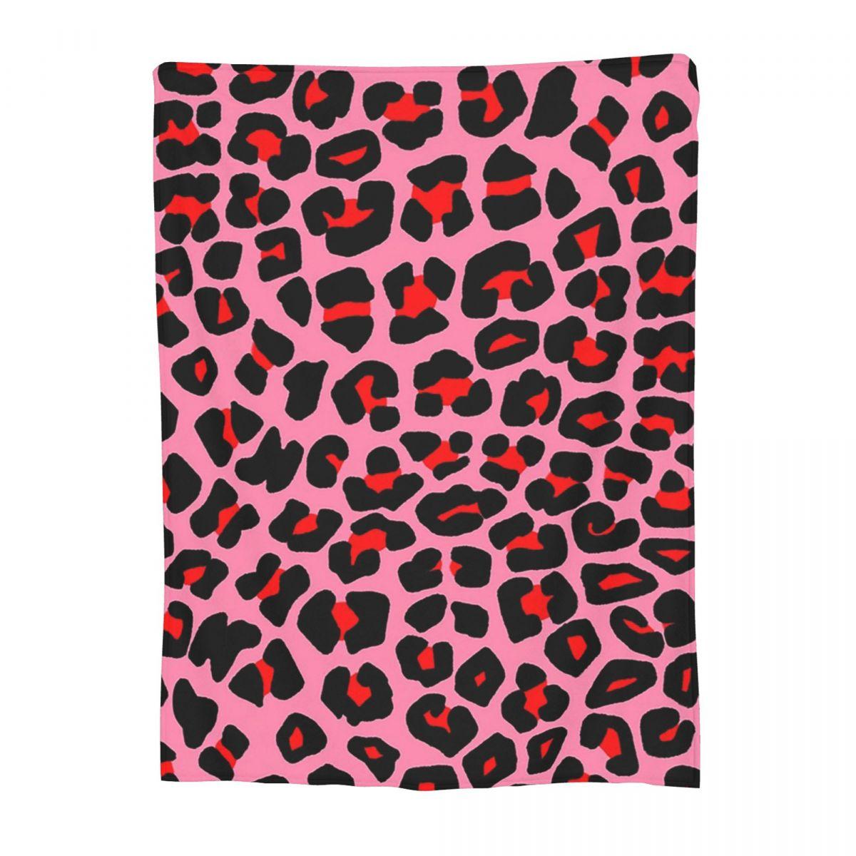 Pink Zebra Print Blanket Flannel Sofa Throw Blanket Super Soft Throw Blankets for Home Bedroom Outdoor Throws Bedspread Quilt Size: 75*100cm, Weight: 230 GSM