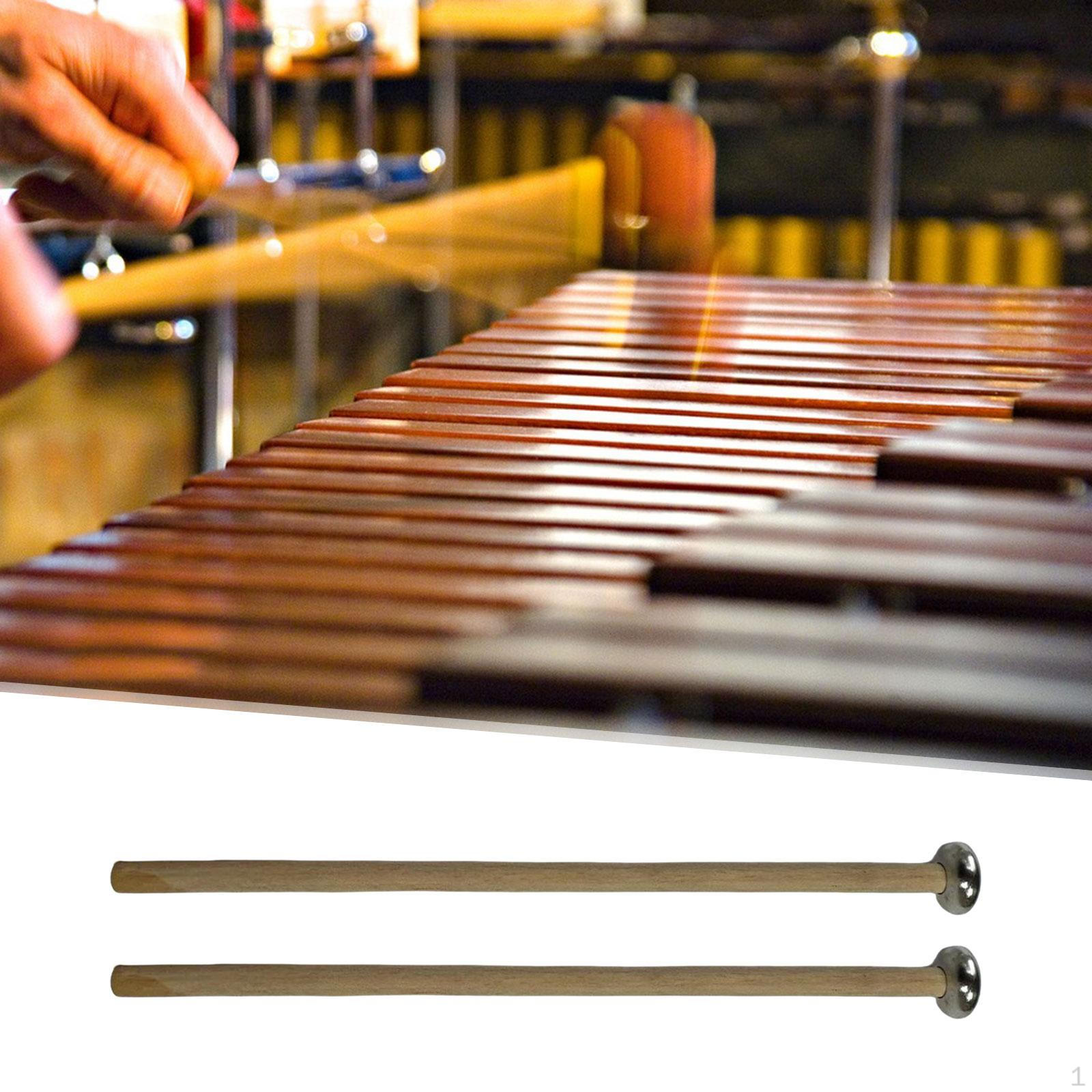 

2 шт. Glockenspiel Mallet Sticks Marimba Mallets для long and flat head