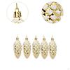 5 Pieces Christmas Tree Pinecones Ornaments Pine Cone Baubles Xmas