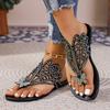 Flat-bottomed Women's Shoes, Beach Flip-flops