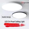 Світлодіодний тризахисний стельовий світильник: Захист від синього світла, Волого/Пило/Комахо-захисний, Тонкий та круглий для спальні, кухні, ванної кімнати, коридору, балкона.
