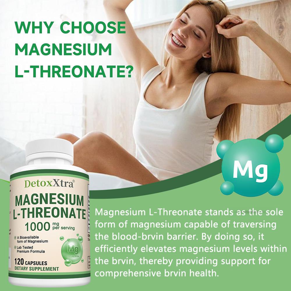L-Magnesiumthreonat 1000 mg 120 Kapseln