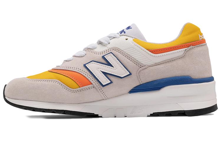 997 New Balance Сделано в США  Серый Оранжевый  M997PT 37.5